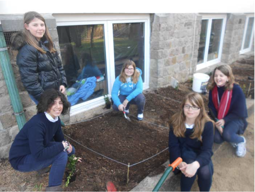 College Saint Pierre Uccle - Servites de Maries - La naissance du potager