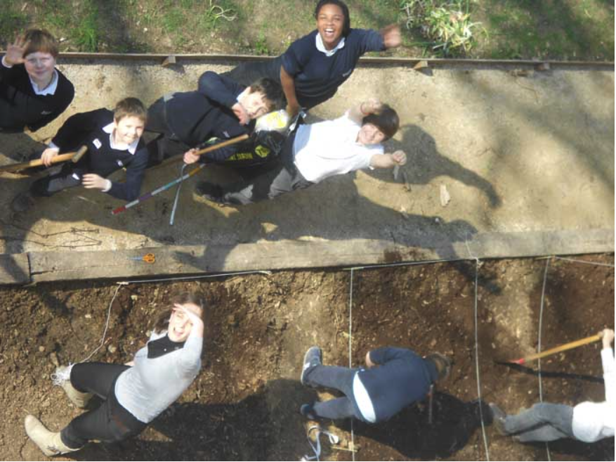 College Saint Pierre Uccle - Servites de Maries - La naissance du potager