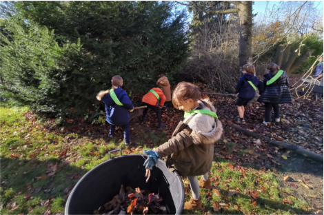College Saint Pierre Uccle - Servites de Maries - Premier trimestre du côté des petits jardiniers