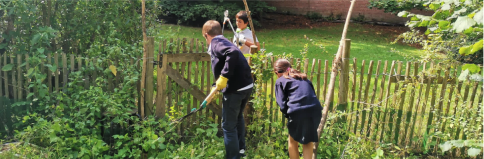 College Saint Pierre Uccle - Servites de Maries - Premier trimestre du côté des petits jardiniers