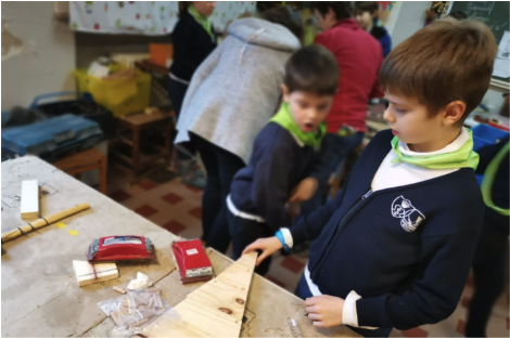 College Saint Pierre Uccle - Servites de Maries - Premier trimestre du côté des petits jardiniers