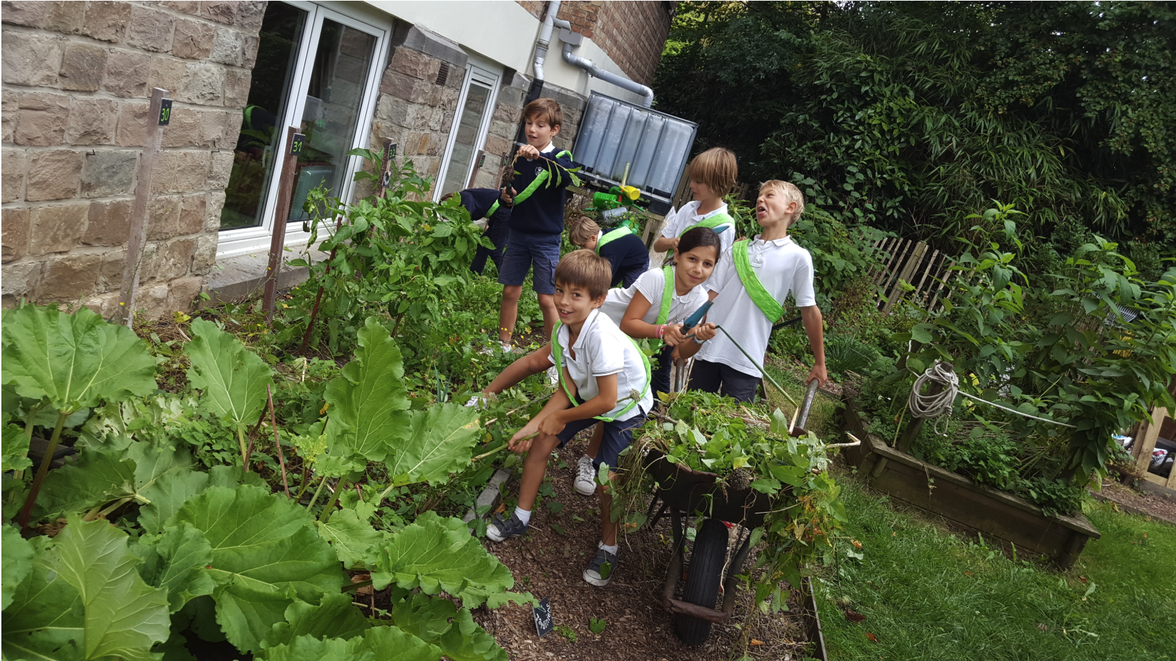 College Saint Pierre Uccle - Servites de Maries - Brigades des petits jardiniers